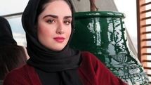 عکسی از هانیه غلامی با چادر در امام‌زاده صالح