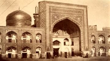 حرم امام رضا ۱۵۰سال قبل این شکلی بود