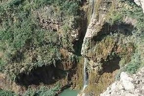 تصاویر جذاب از یخ‌زدگی زیبای آبشار باژرگه