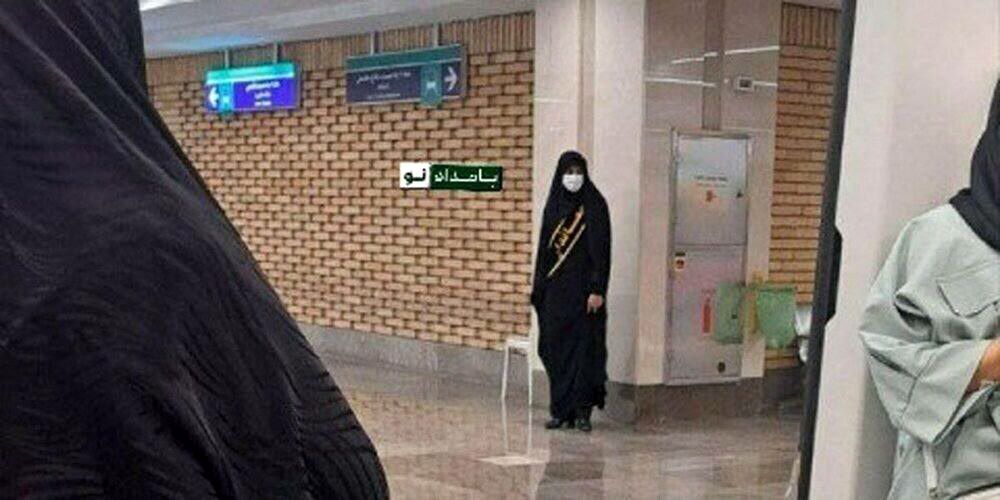 عکس جدید از حضور گشت ارشاد در متروی تهران