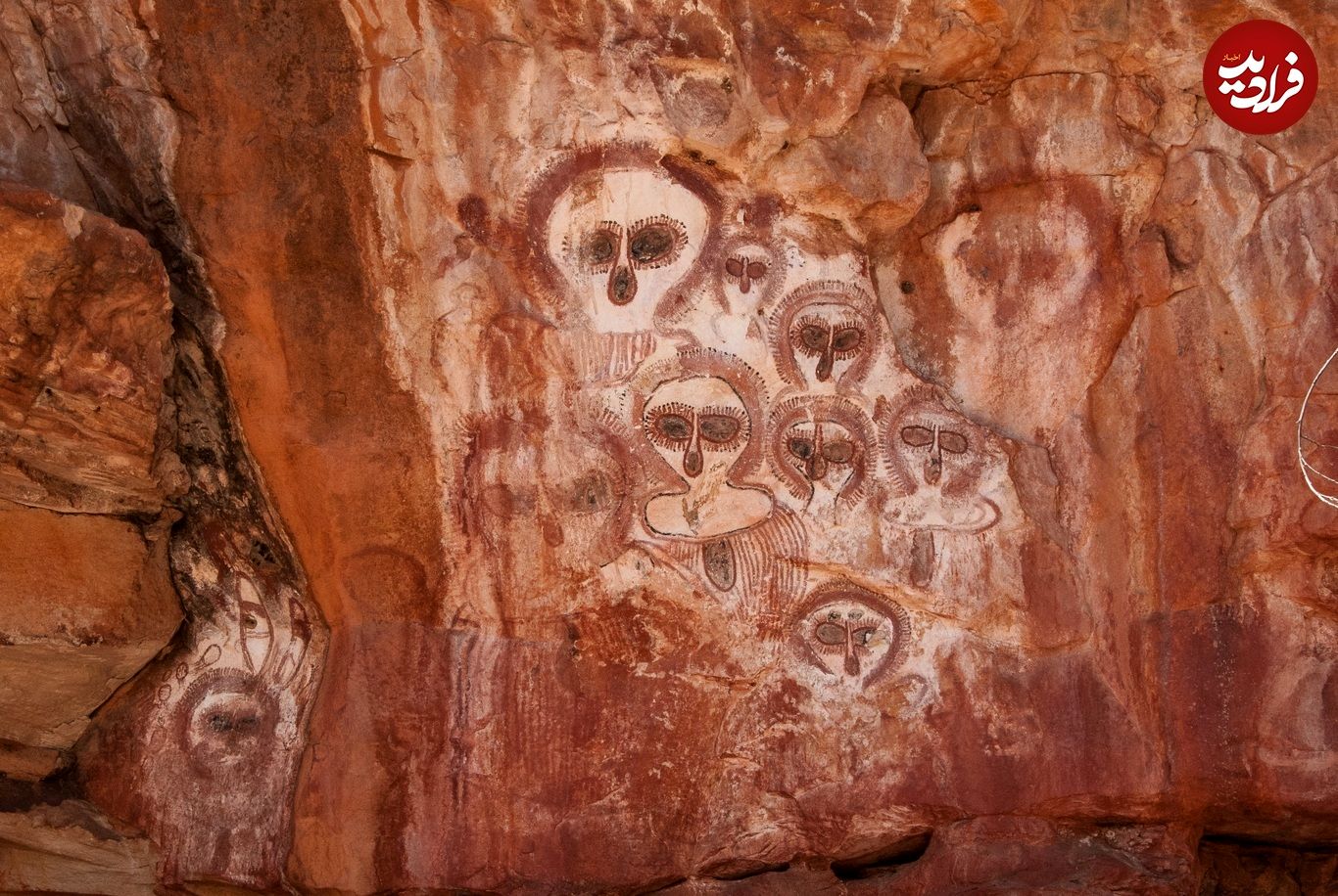  کشف نقاشی‌ ۴هزارساله «ارواح» روی یک صخره 