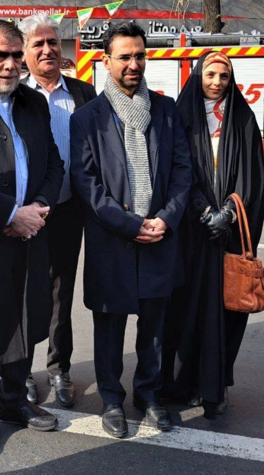 اولین تصویر از آذری جهرمی همراه همسرش