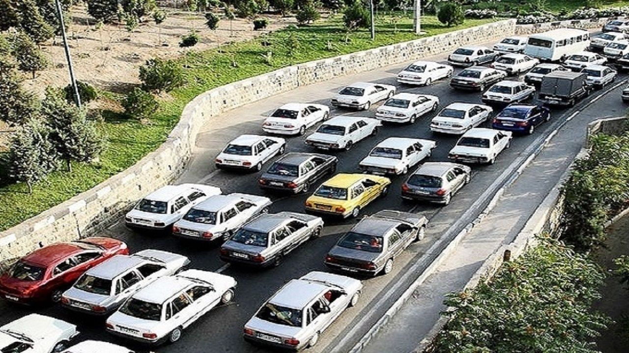 ببینید؛ وضعیت اسفناک جاده تهران - شمال
