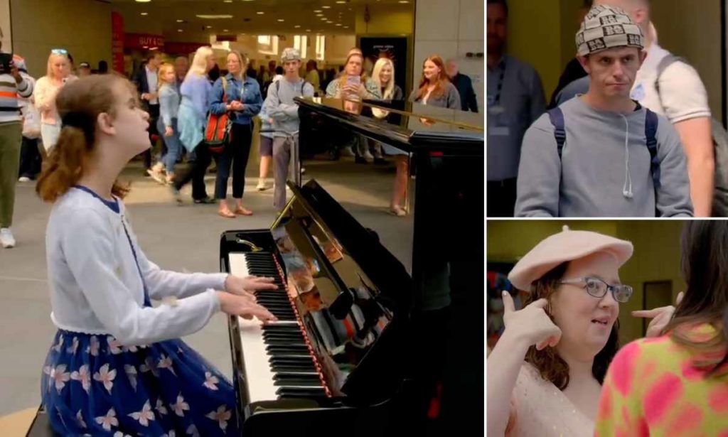 پیانو نوازی دختر نابینا همه را به گریه انداخت