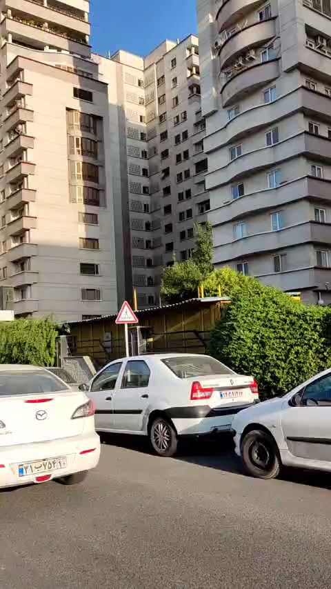 ویدئویی از صف طولانی و عجیب پمپ بنزین در تهران