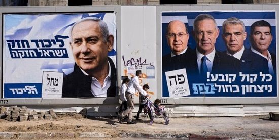 پایان شمارش آرای انتخابات اسراییل